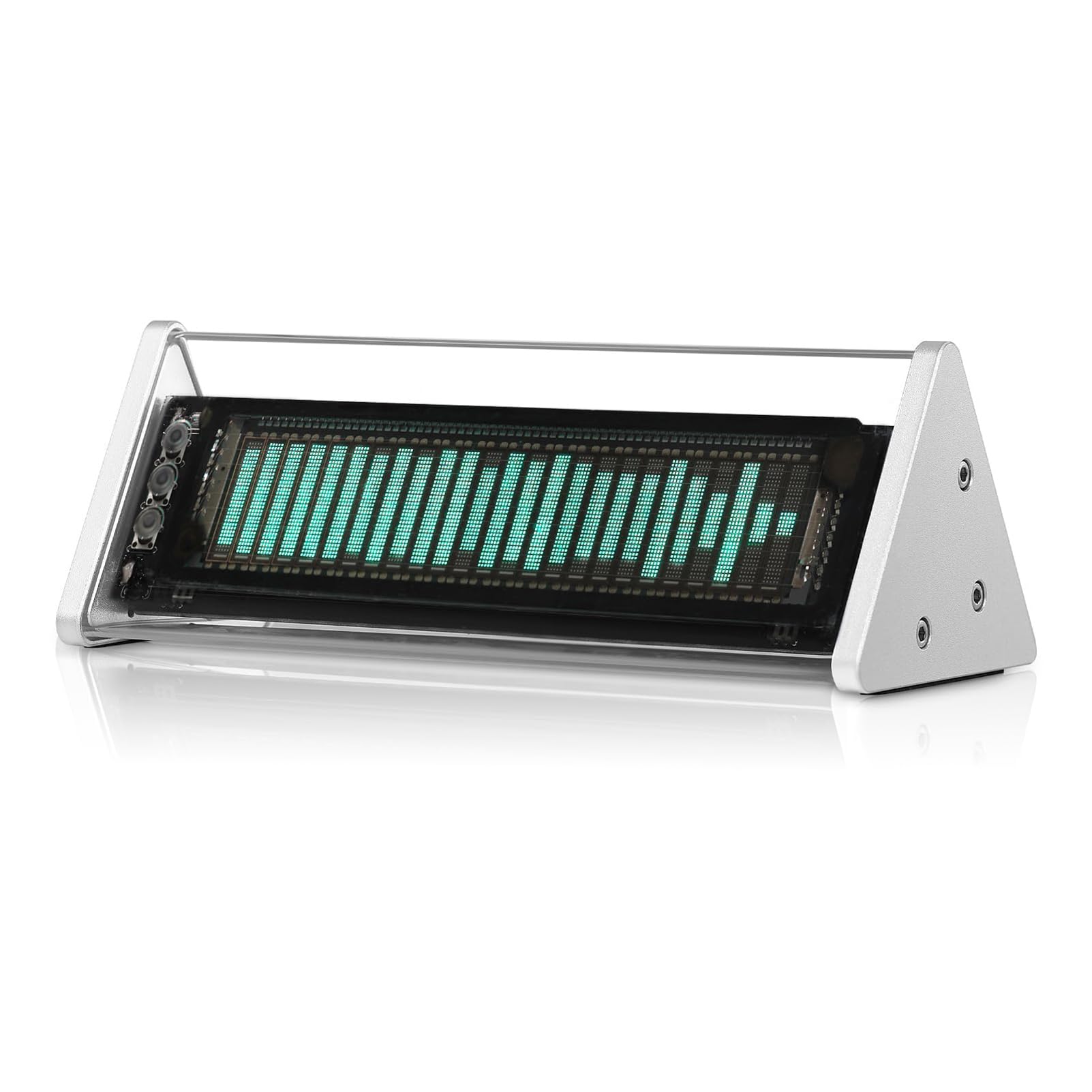 Analizador de espectro de audio VFD para ver la música y conectar audio por Bluetooth