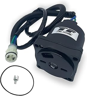 Power Tilt Trim Motor 38100-93J04 38100-93J13 fits for Suzuki Outboard DF200 DF225 DF250 2004-2010 DF300 2007-2010 Replaces 38100-92J13 fits for DF140 DF90 DF100 DF115