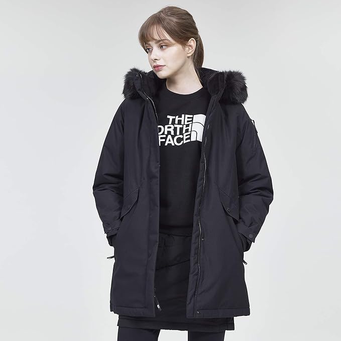 Amazon ザ ノース フェイス The Northface レディース マクマード ソーラー ダウン パーカー レディース アウトドア マウンテン ライフスタイル ダウンジャケット ジャンパー Black 日本サイズ Xl 胸囲 約100 105cm 身長170 180 並行輸入品