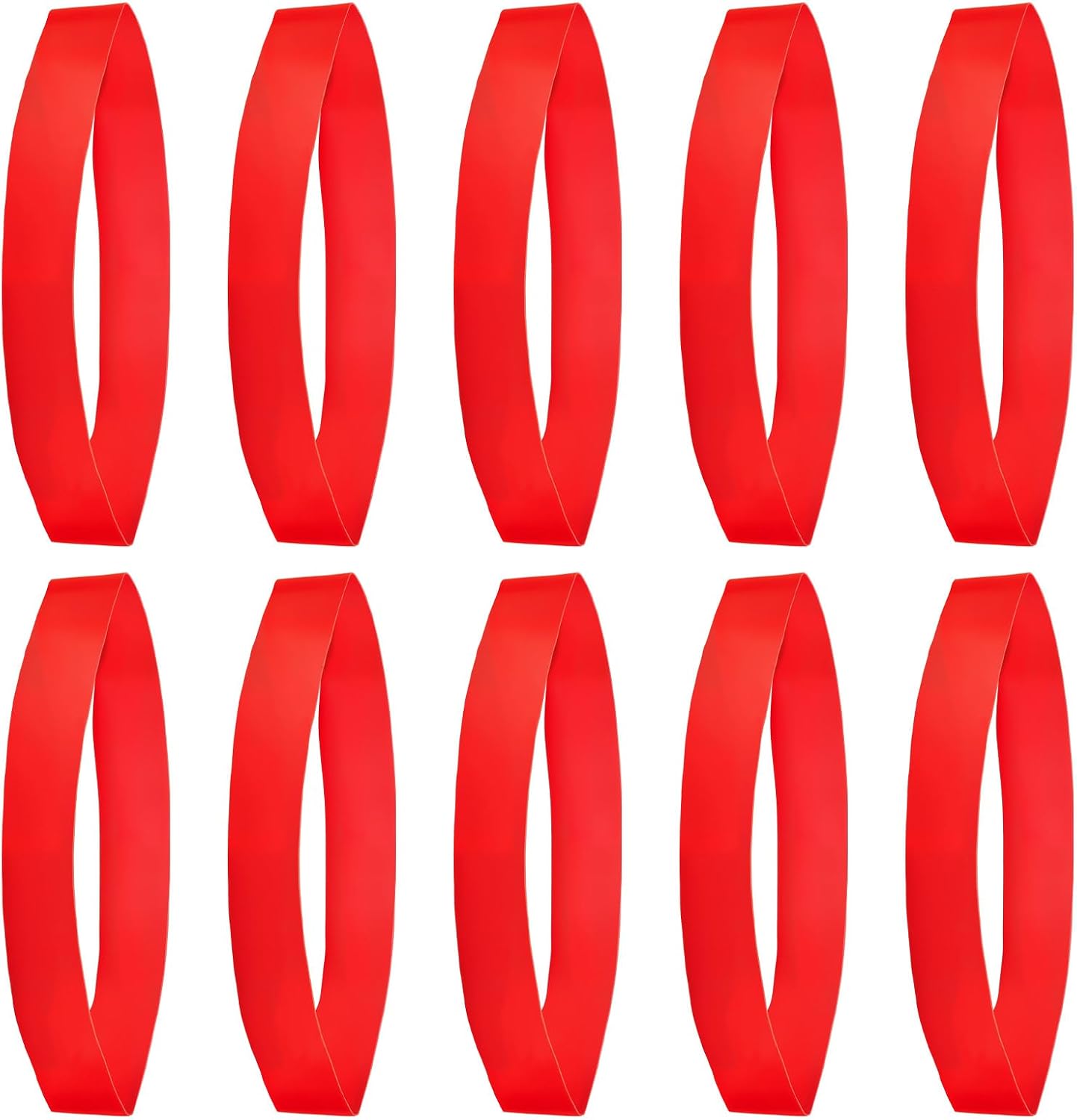 10 Pack Fire Hose Retaining Bands 11.8 Inch Rubber Straps for Hose Management Firefighting Industrial Use