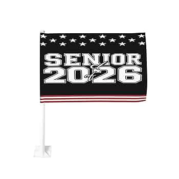 Amazon.com: Senior 2026 Flags for Car 12x18 Class of 2026