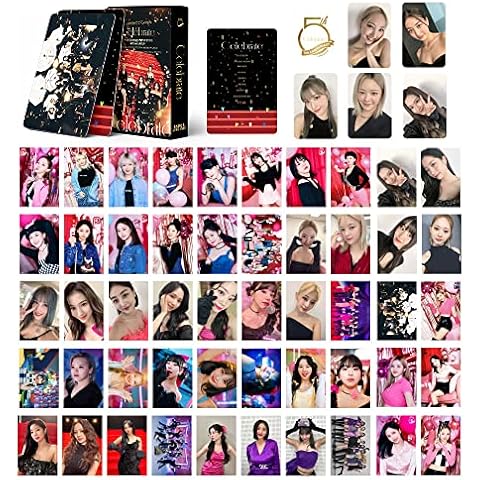 Kpop Twice Photo Cards 55Pcs Twice Lomo Cards Twice CELEBRATE Album Cards Twice 2022 Postcards Kpop Twice Photocards Set Fans Gift Cover