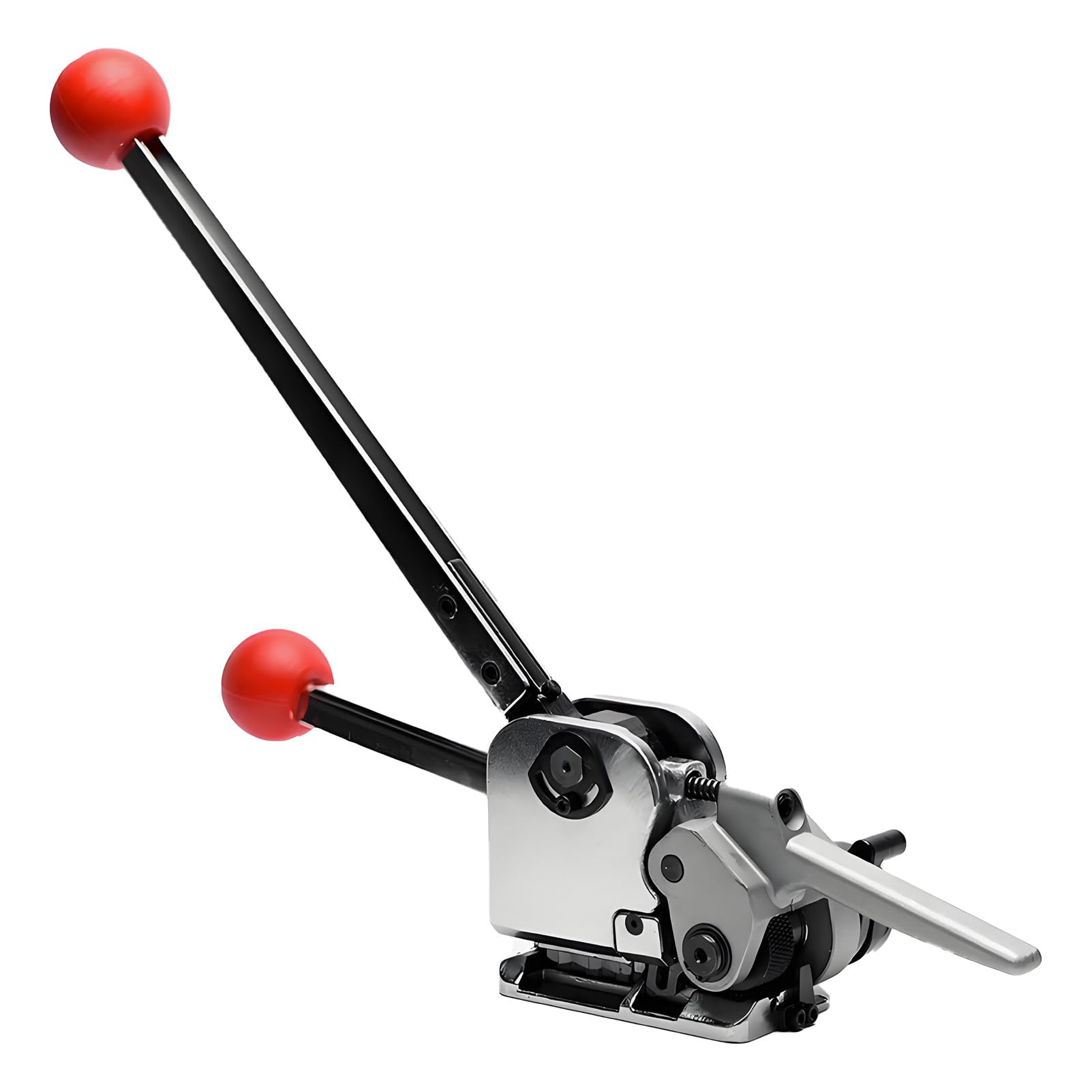 Manuelle Stahlbandmaschine für 1/2", 5/8", 3/4" Stahlbänder ohne Siegelnaht, Robustes Umreifungsgerät für Verpackung, Versand und Lagerhaltung