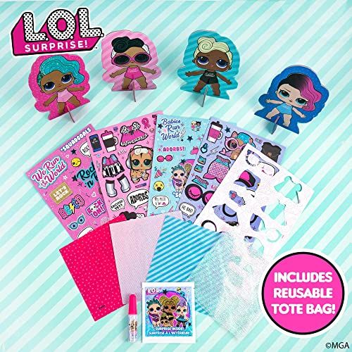 L.o.l. Surprise! Fashion Dolls Designer By Horizon Group Usa, Dress Up 4 Paper Dolls With Trendy Accessories, 100+ Fashionable Styles & More. Reusable Tote Bag Included #TOP1