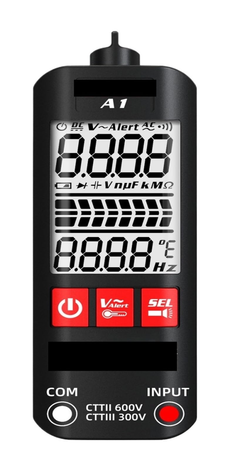 Stylo d'électricien sans contact pour détecter le fil sous tension avec voltmètre - 2