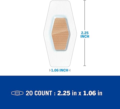 Miniatura 3 de Nexcare - Vendajes transparentes impermeables, a prueba de gérmenes, paquetes de 20 unidades (paquete de 4)