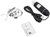 Microscope, Handheld Electronic Microscope 500X USB Magnifier for Industrial PCB Checking Laptop