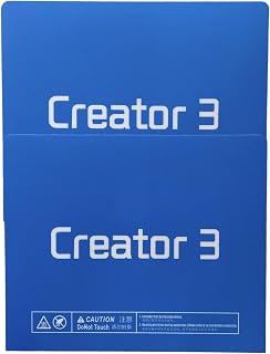 Creator 3 Build Plate Surface Print Sticker for Flashforge Creator 3 3D Printer (Sticker - 2)