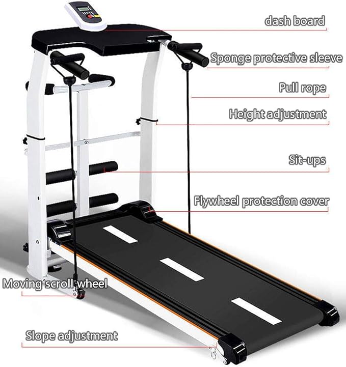 Caminadora Plegable Multifunción con Disco Twist, Soporte 150Kg miniatura 6