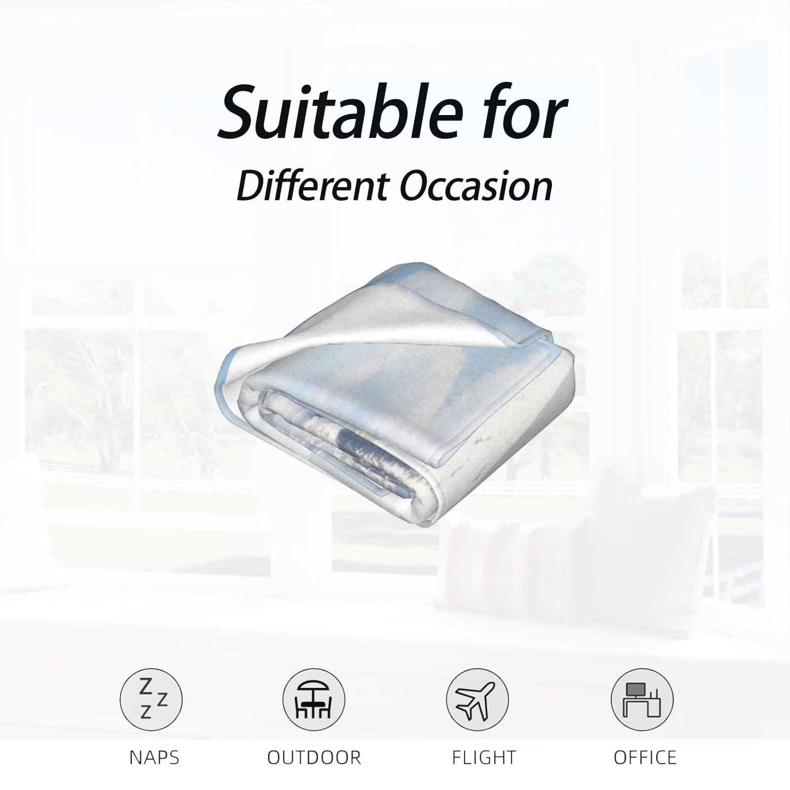 Amazon.co.jp: ICAAV 日本製ストリートブランケット 60×80インチ