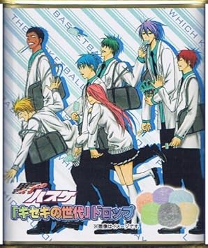 Amazon 黒子のバスケ キセキの世代 ドロップ Jf13 ジャンプフェスタ13 藤巻忠俊 黒子テツヤ 桃井さつき 黄瀬涼太 緑間真太郎 青峰大輝 紫原敦 赤司征十郎 おもちゃ雑貨 おもちゃ