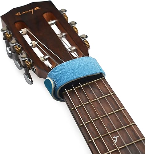 Miniatura 4 de SAPHUE 2 amortiguadores de silencio de cuerda de guitarra, cinta de cubierta de cuerda de guitarra, silenciador de bajo ajustable, cinta silenciosa