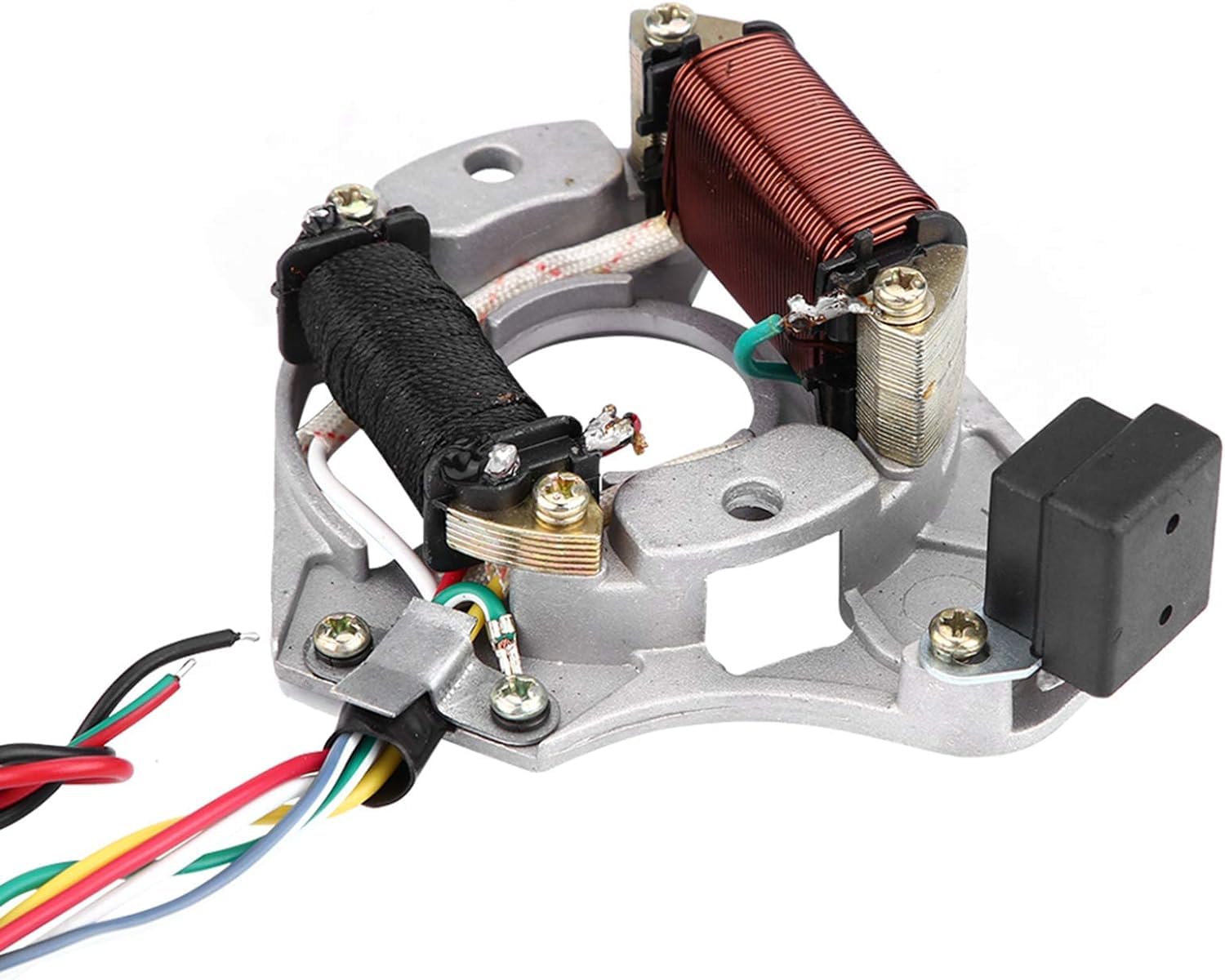 Riloer 1x Faisceau de câblage CDI Kit d'allumage pour 49 cc 50 cc 80 cc 90 cc 100 cc 110 cc 125 cc ATV/QUAD/Dirt Bike/Compatible avec Kawasaki KLX/Coolster/Go Kart