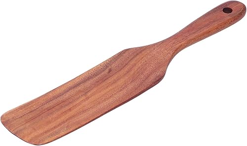 Espátula para freír herramienta de cocina escurridor ecológico madera de teca para restaurante y cocina del hogar pala media de 114 x 22in