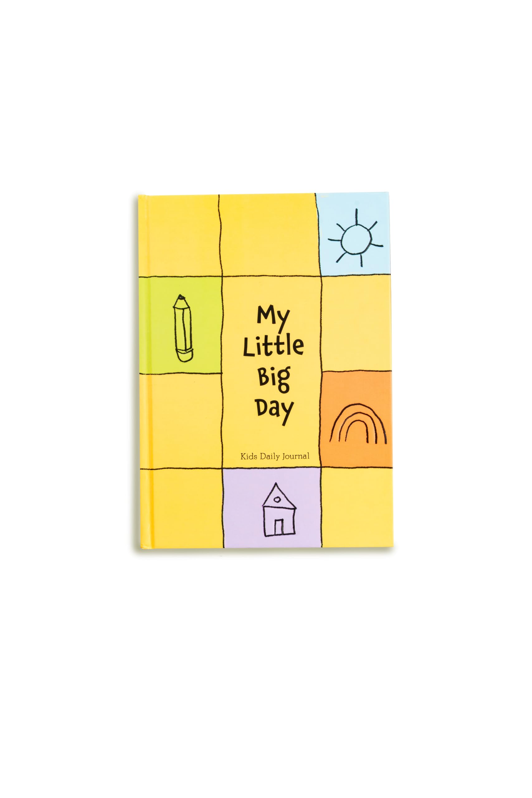 The Journal Lab | My Little Big Day: A Daily Gratitude Journal for Kids Aged 5–12 with Fun Prompts, Weekly Themes & Activities | Doodle Yellow Edition | 144 Pages