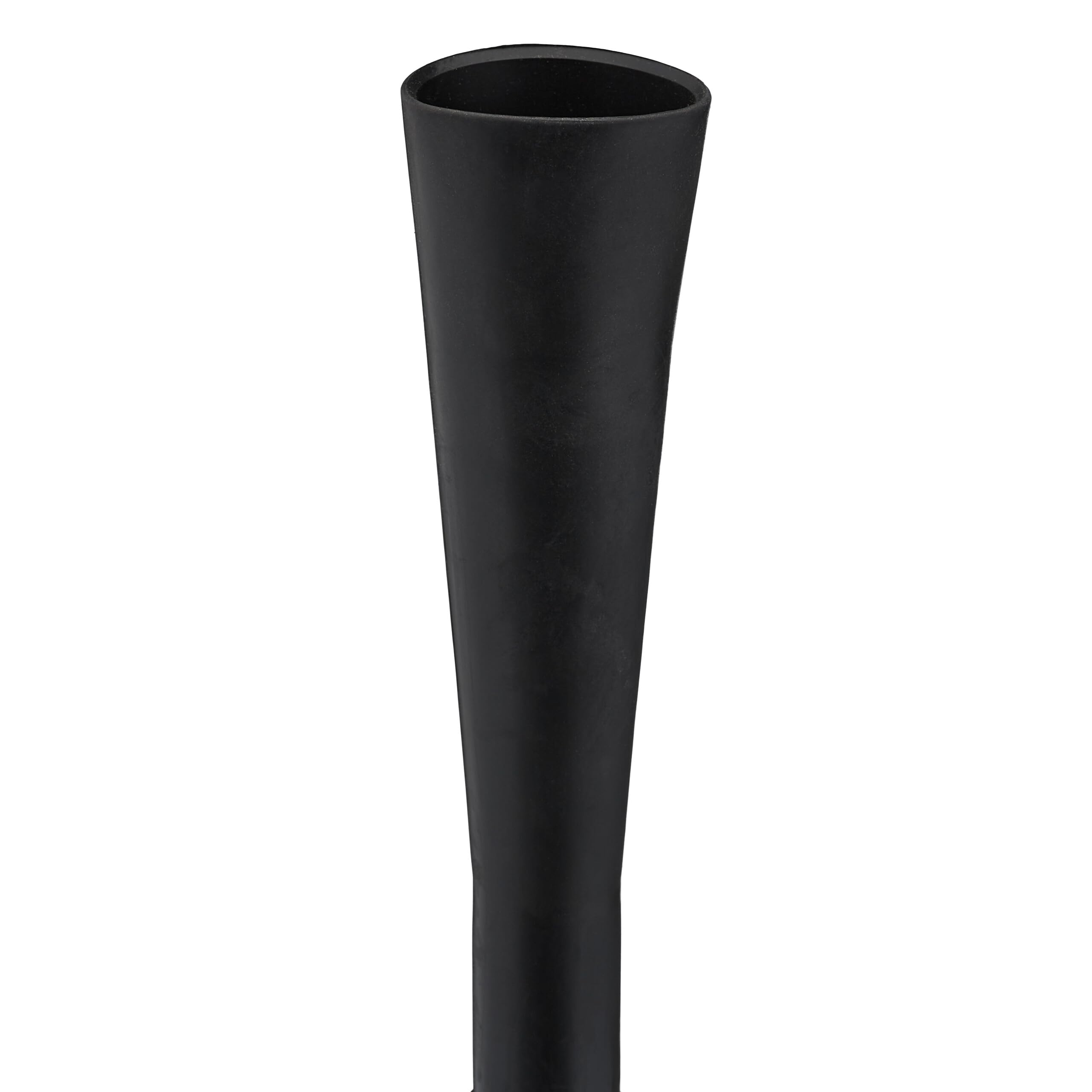 Relaxdays Trépied de Baseball, Aide à la Frappe, Softball, Support réglable en Hauteur, H : 72 à 121 cm, Noir