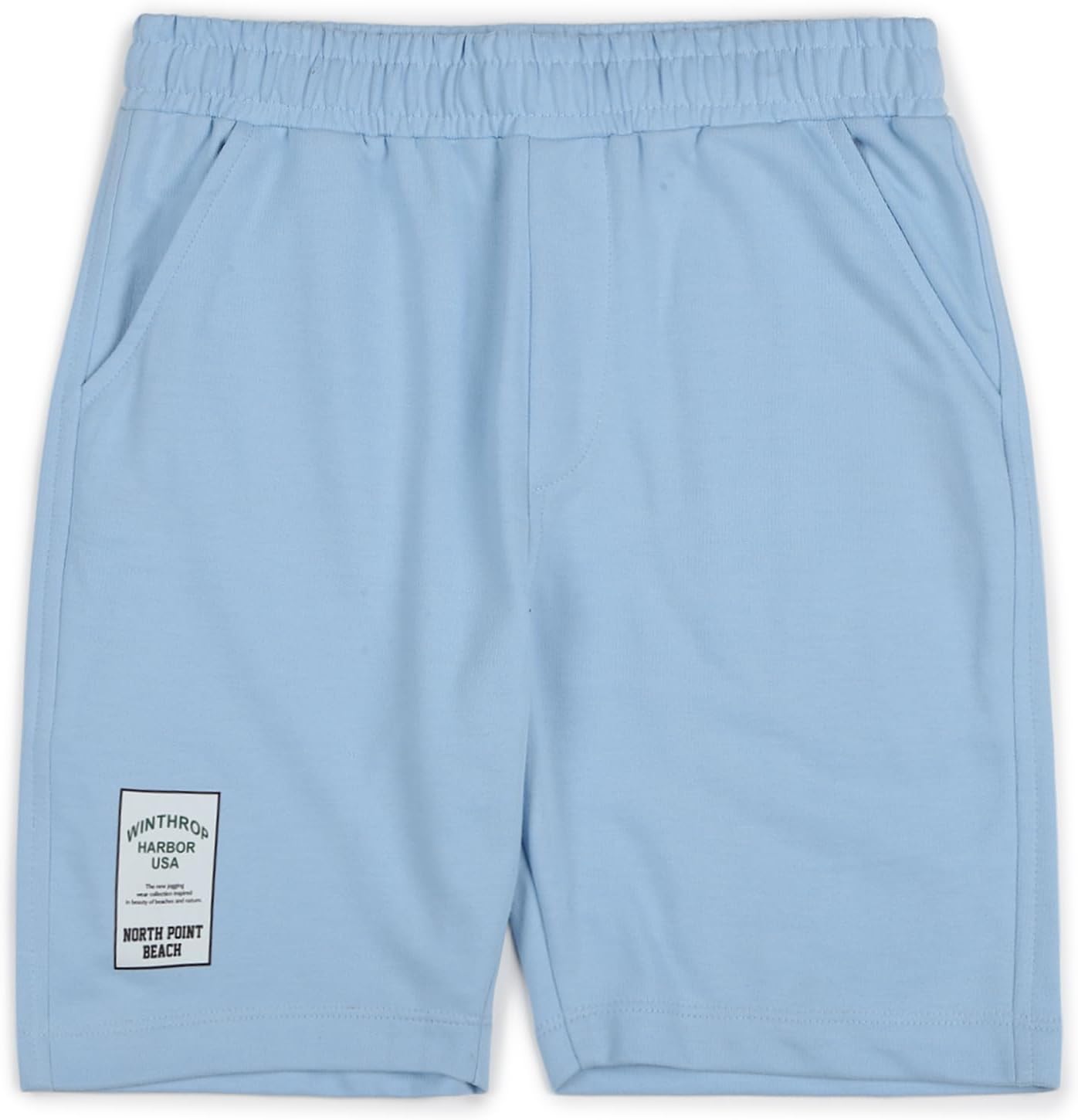 Alan Jones Clothing Boys Casual Bermuda Shorts | Placement Print | French Terry | Regular Fit | Drawstring Closure | Age 5–16 Years | Lounge & Casual Wear