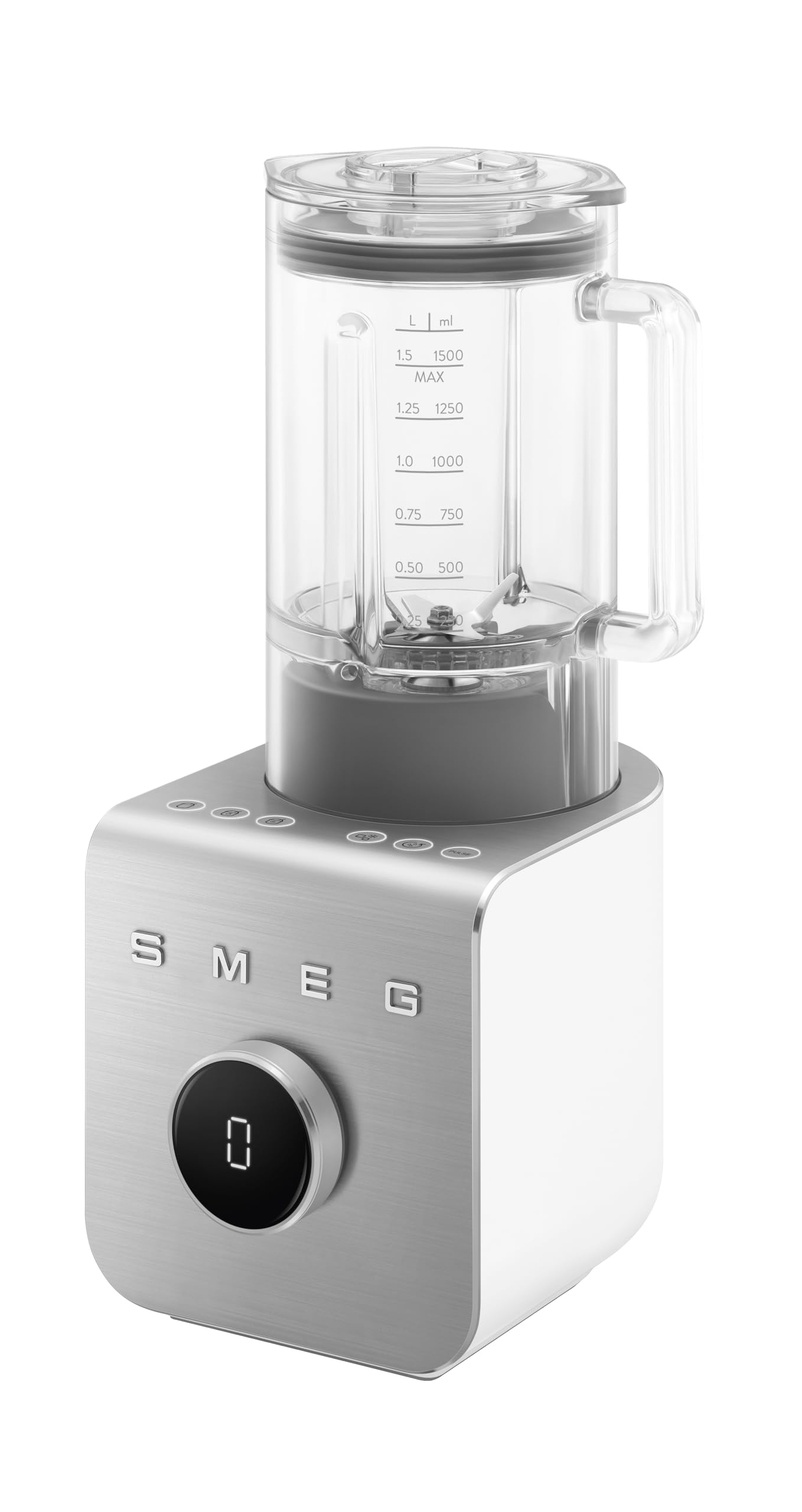 Smeg BLC02WHMUK High Performance Blender with 1.5L Jug, 1400W, White