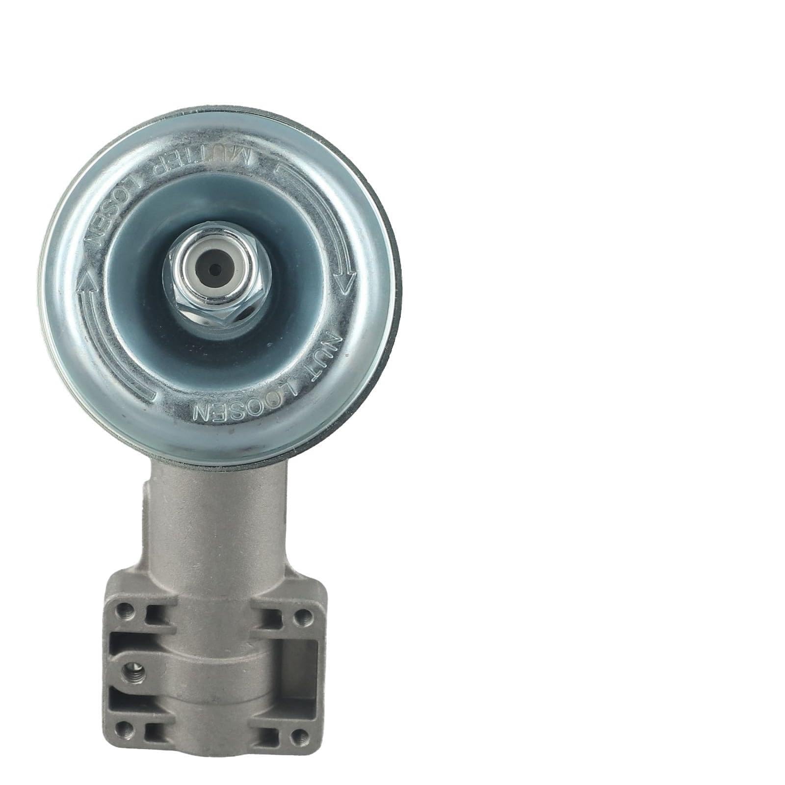 Cabezal de engranaje de 10 dientes para desbrozadora, aleación de aluminio, diámetro de eje cuadrado de 25,4 mm, para FS-R, FS120, FS200 y otros modelos Stihl