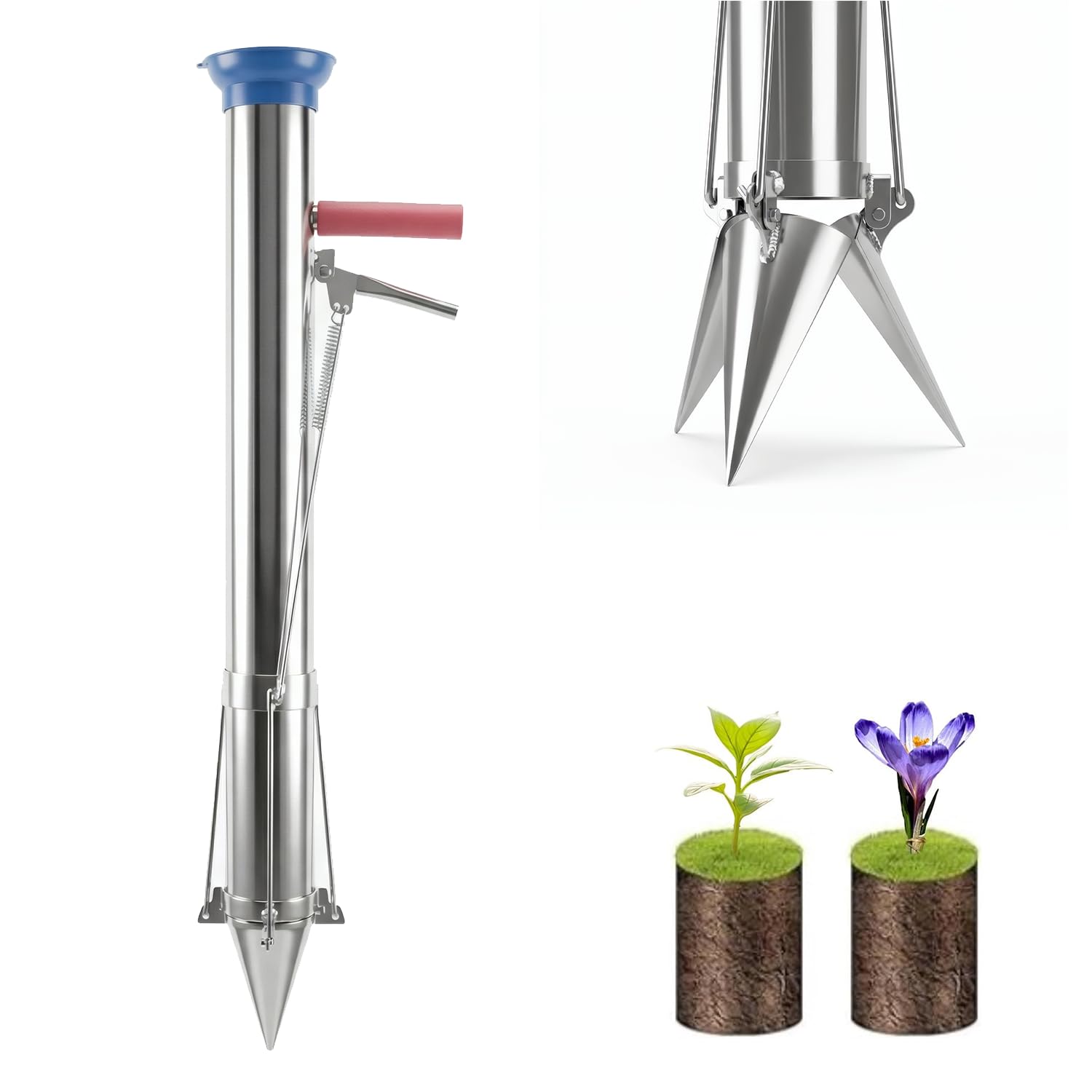 Long Handled Bulb Planter - Plant Easier! -1
