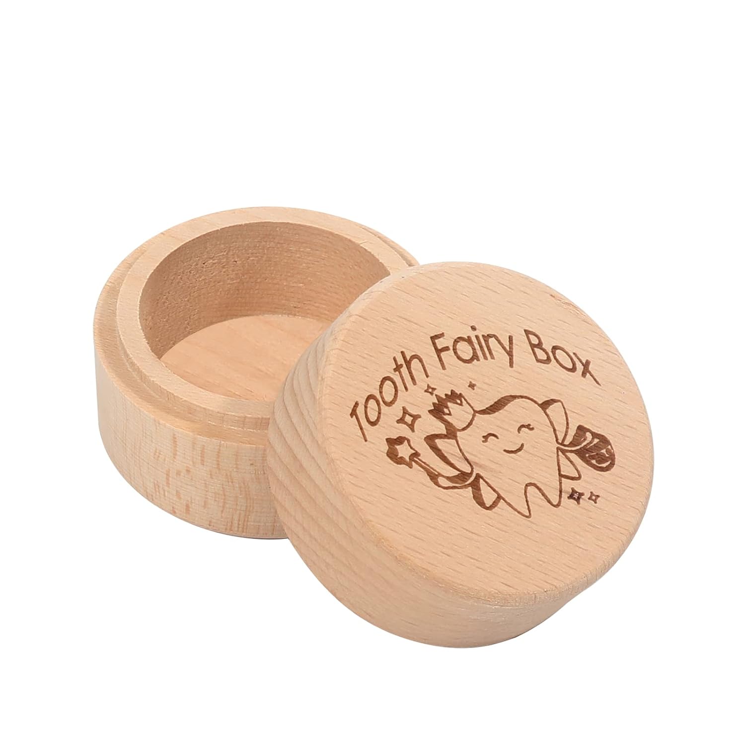 Ywbtflul Tooth Fairy Box for Boys &Girls Baby Tooth Box