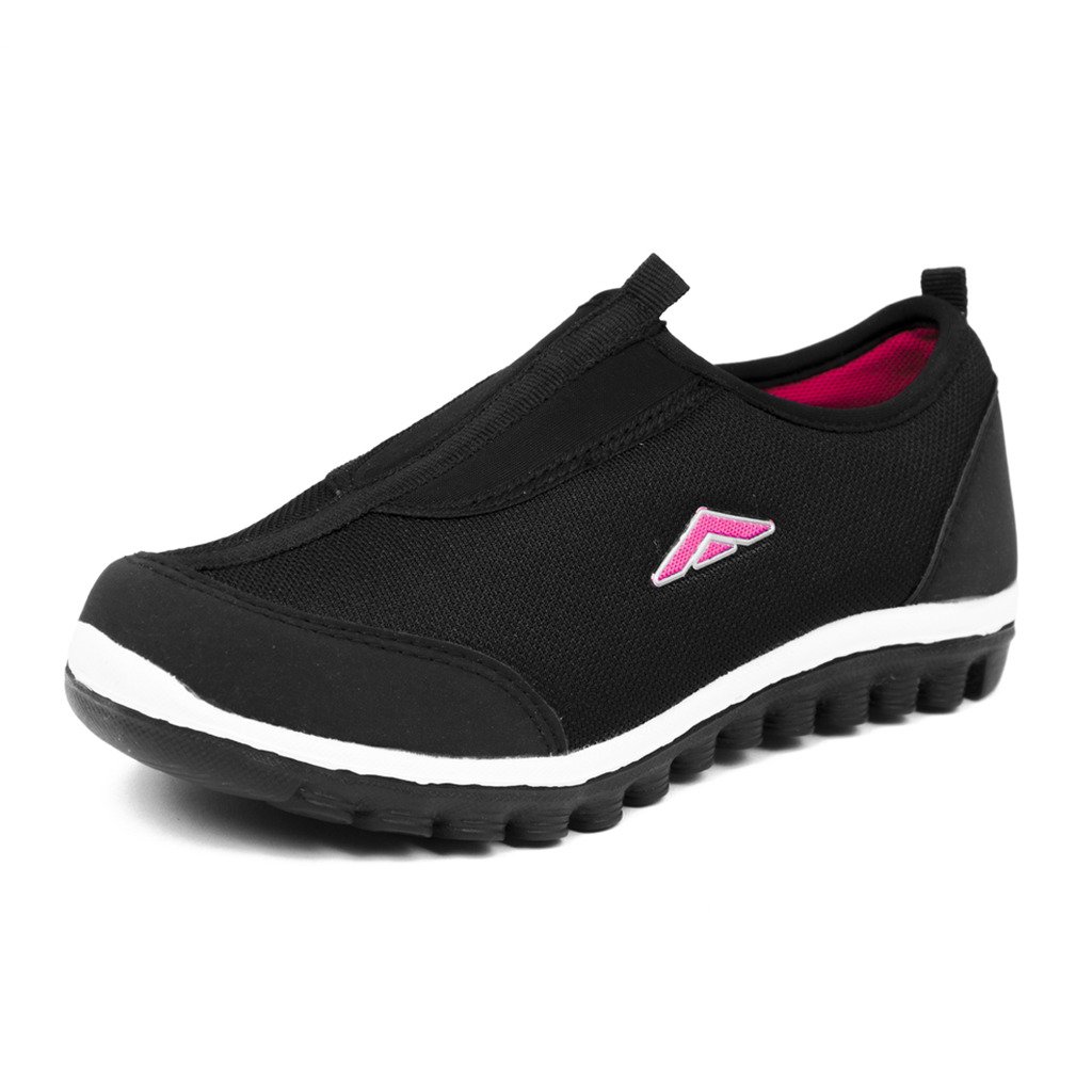 asian Shoes RIYA-01 NBLPNK Canvas Ladies Shoes-picture-46