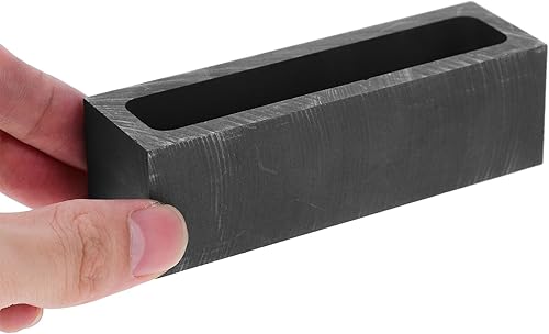 Miniatura 5 de iplusmile Plantillas para manualidades, molde de grafito, herramienta de oro de fusión, molde de lingote de grafito, moldes de lingote de grafito,