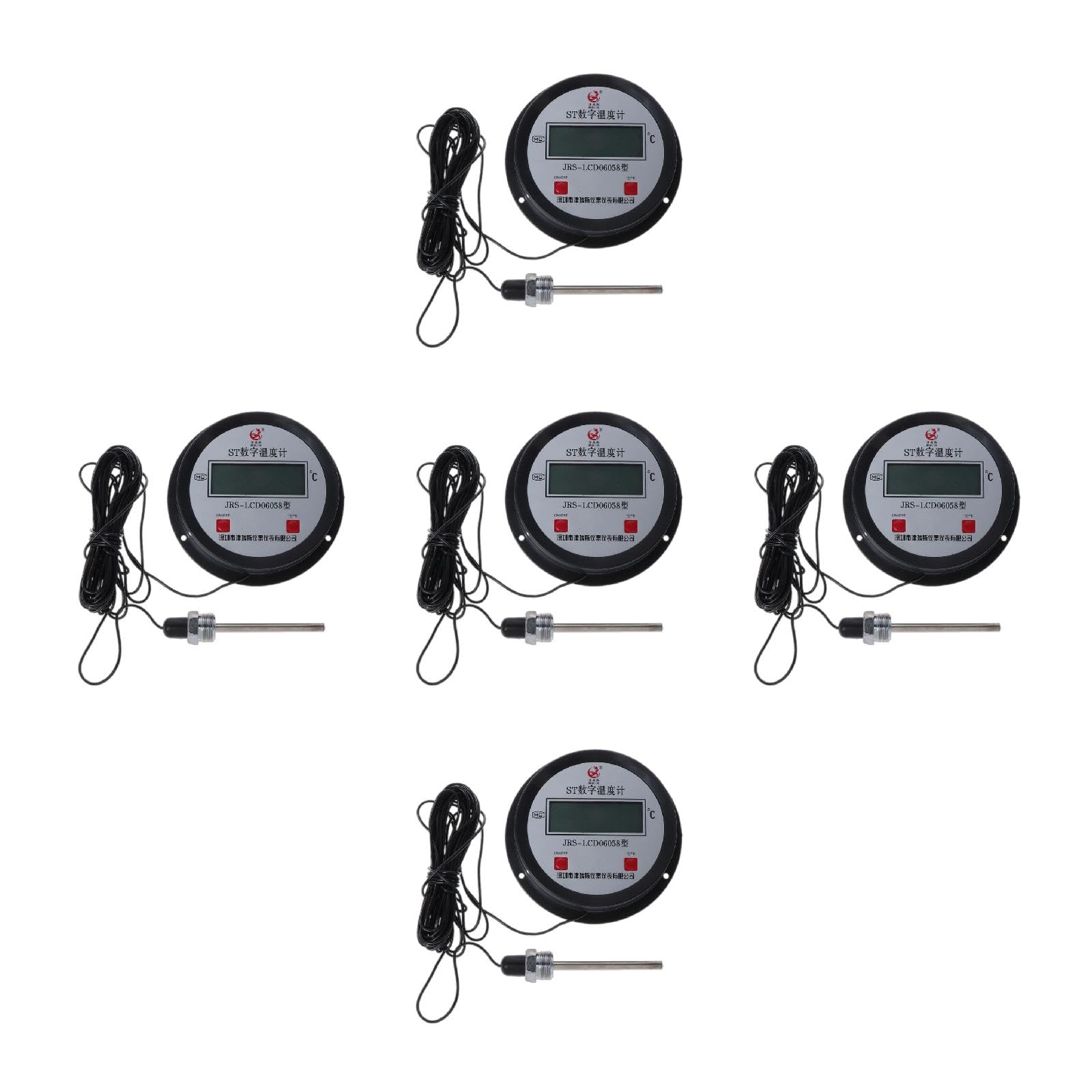 Caldaia industriale ad alta temperatura Termometro digitale elettronico Termometri Tester Tester Sensore Termometro per ambienti interni
