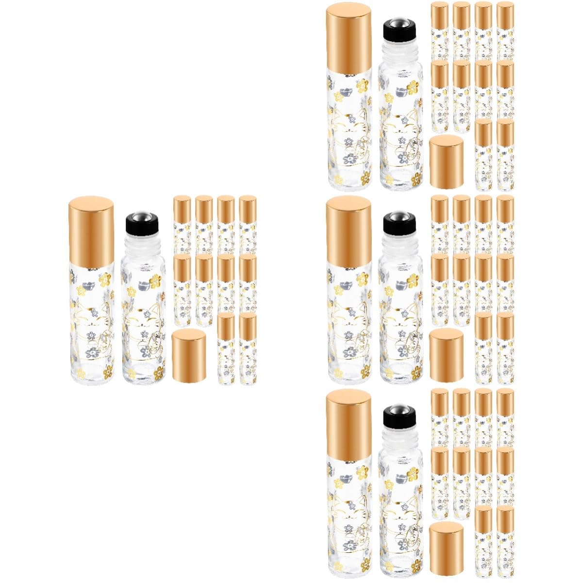 Didiseaon 4 Set Bottiglia A Travel Size Bottles Travel Bottles Bottiglia Da Viaggio Flaconi Per Campioni Di Profumo Idro Contenitori Bottiglie Di Profumo A Bicchiere 12 Pezzi * 4