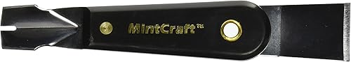 MINTCRAFT 14300 Mint Craft Herramienta de acristalamiento 2 en 1, 12 pulgadas de largo, acero de alto carbono