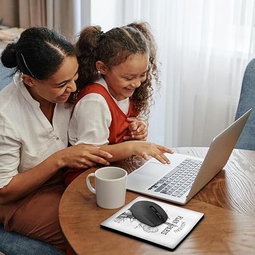 Miniatura 2 de 3dRose 8 x 8 x 0.25 Nouveau Paris Vintage Torre Eiffel mouse pad (mp _ 110389 _ 1)