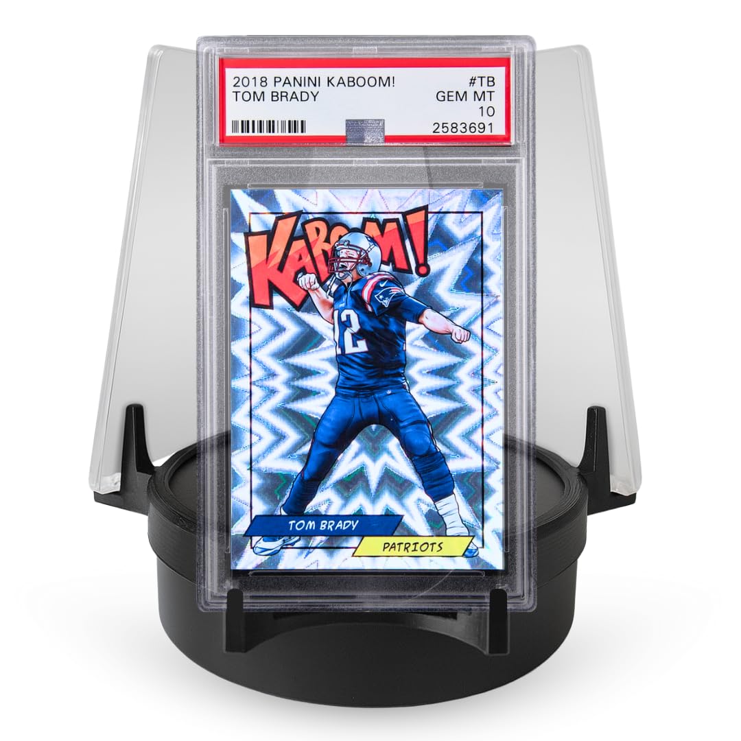 Amazon.com: Rotating Sports Card Display Stand for Graded Slabs