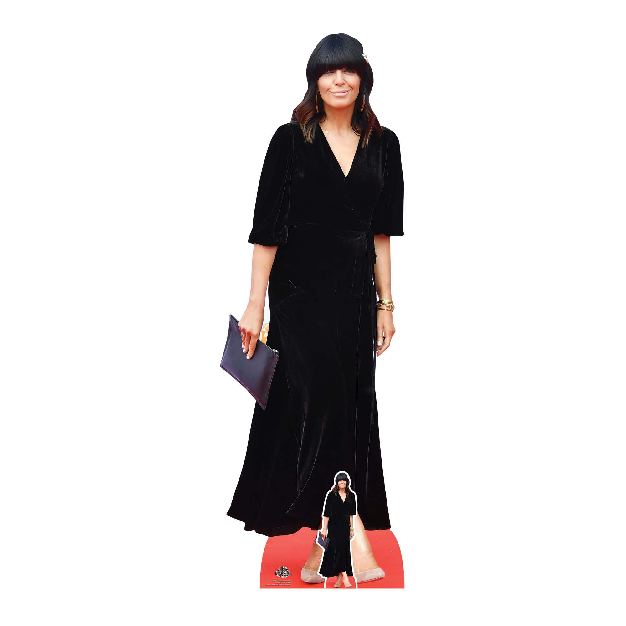 Star Cutouts Claudia Winkleman Cs1222 Cardboard Cut Out Height 166Cm