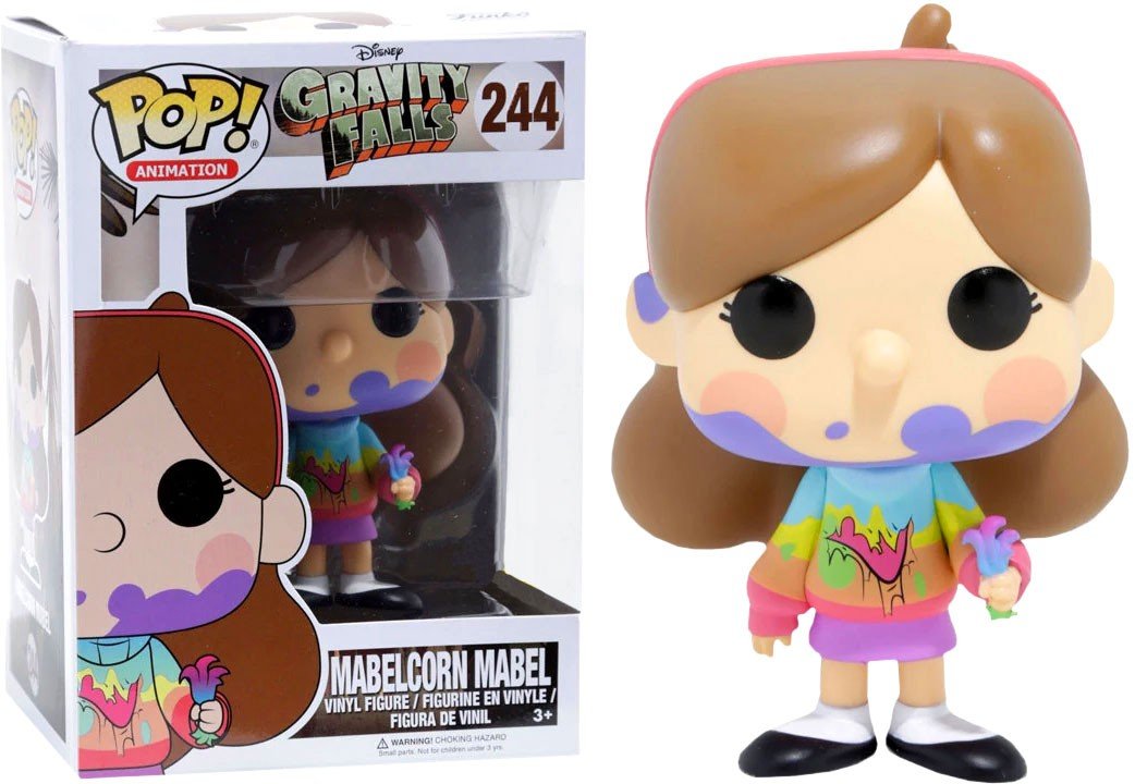 Funko Pop Animation Disney Gravity Falls Mabelcorn Mabel 244 Hot Topic Exclusive