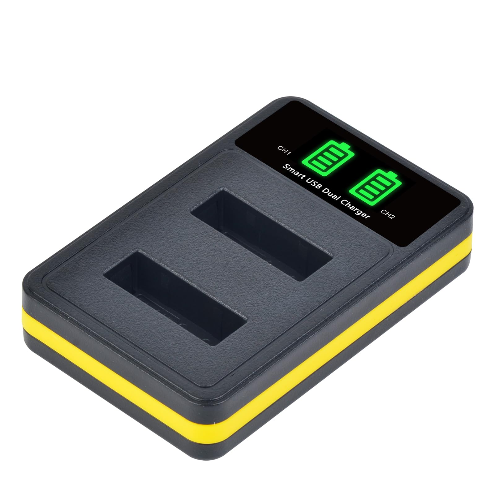 Lot de 2 batteries et chargeur NB-13L pour Canon PowerShot G7X, G7 X Mark II, G7 X Mark III, G5X, G5 X Mark II, G9X, G9 X Mark II, G1 X Mark III, SX740 HS, SX720 HS, SX620 HS, SX620 HS,