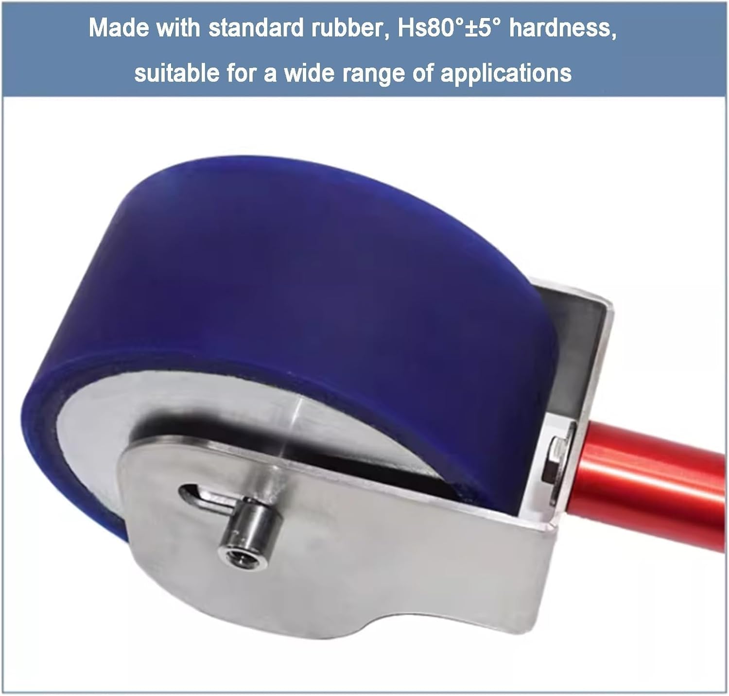 2Kg Pressure Sensitive Tape Adhesion Tester, Manual Adhesive Test Standard Roller with Extended and Thickened Handle, Press Roller Load 2000+50g, for Peel Strength Holding Force Testing