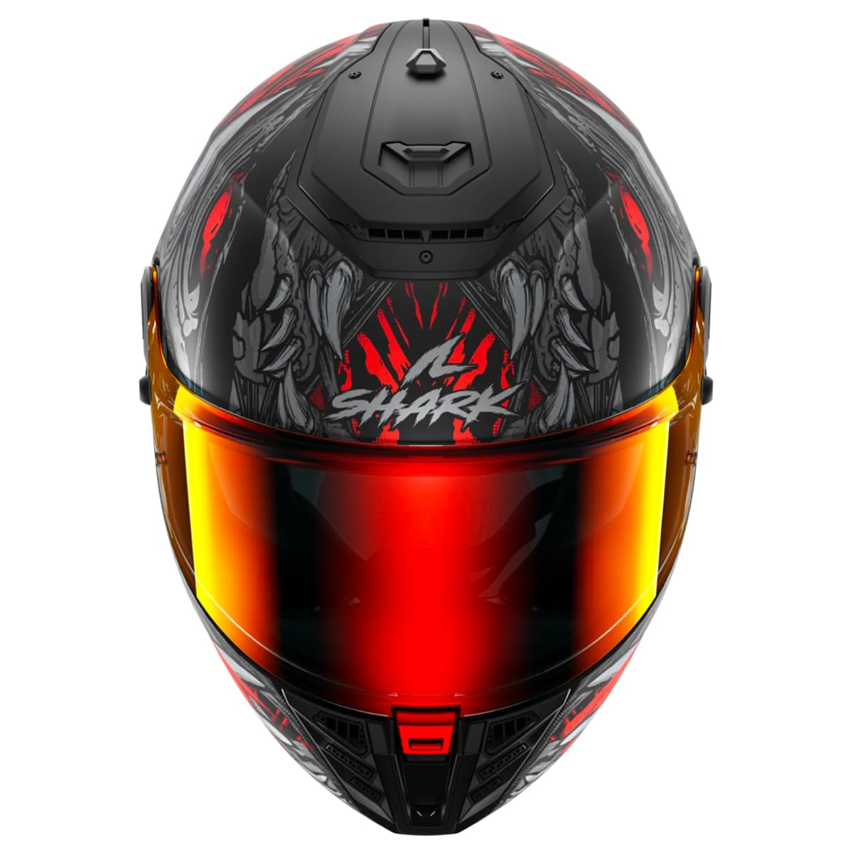 SHARK, Casque Moto Intégral Spartan RS SHAYTAN Black Red Anthracite KRA