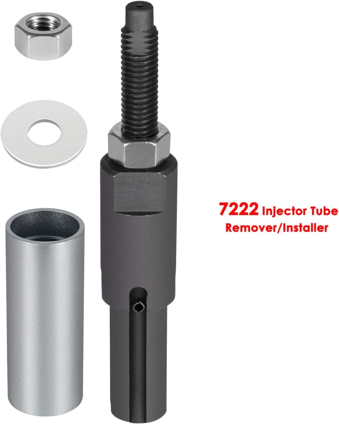 YMT Puller Set 6778 & 6779 Injector Puller, 7222 Injector Tube Remover/Installer Tool Set Fits for GM 6.6L Duramax Diesel, Replace for J-44639, J-46594, J-45910