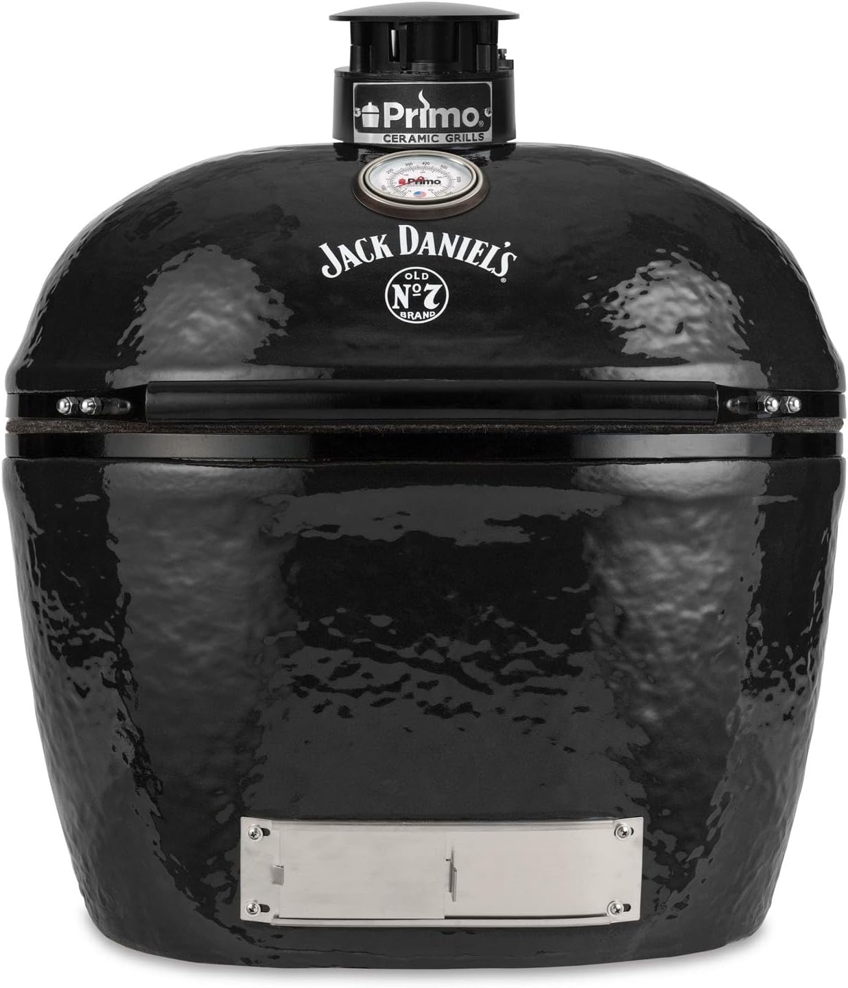 Primo Jack Daniels Edition Oval XL 400 Ceramic Kamado Grill With Stainless Steel Grates - PGCXLHJ (2021)