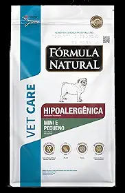 Ração Vet Care Hipoalergênico Para Cães Porte Mini E Pequeno 10,1kg Fórmula Natural