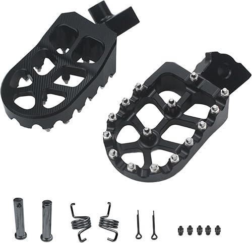 Vista 21 de Motrcycle Estriberas para CRF150F CRF230F CRF 150 230 F 2003-2019 X260 X160 XR150L 15-24 XR125L 10-15 KDX200 83-94 MX3 MX4