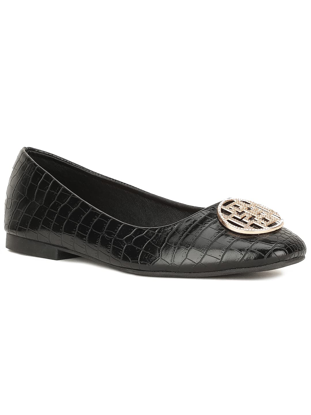 Women T Buckle Ballet Flat Ballerina, (5516633)-image-28