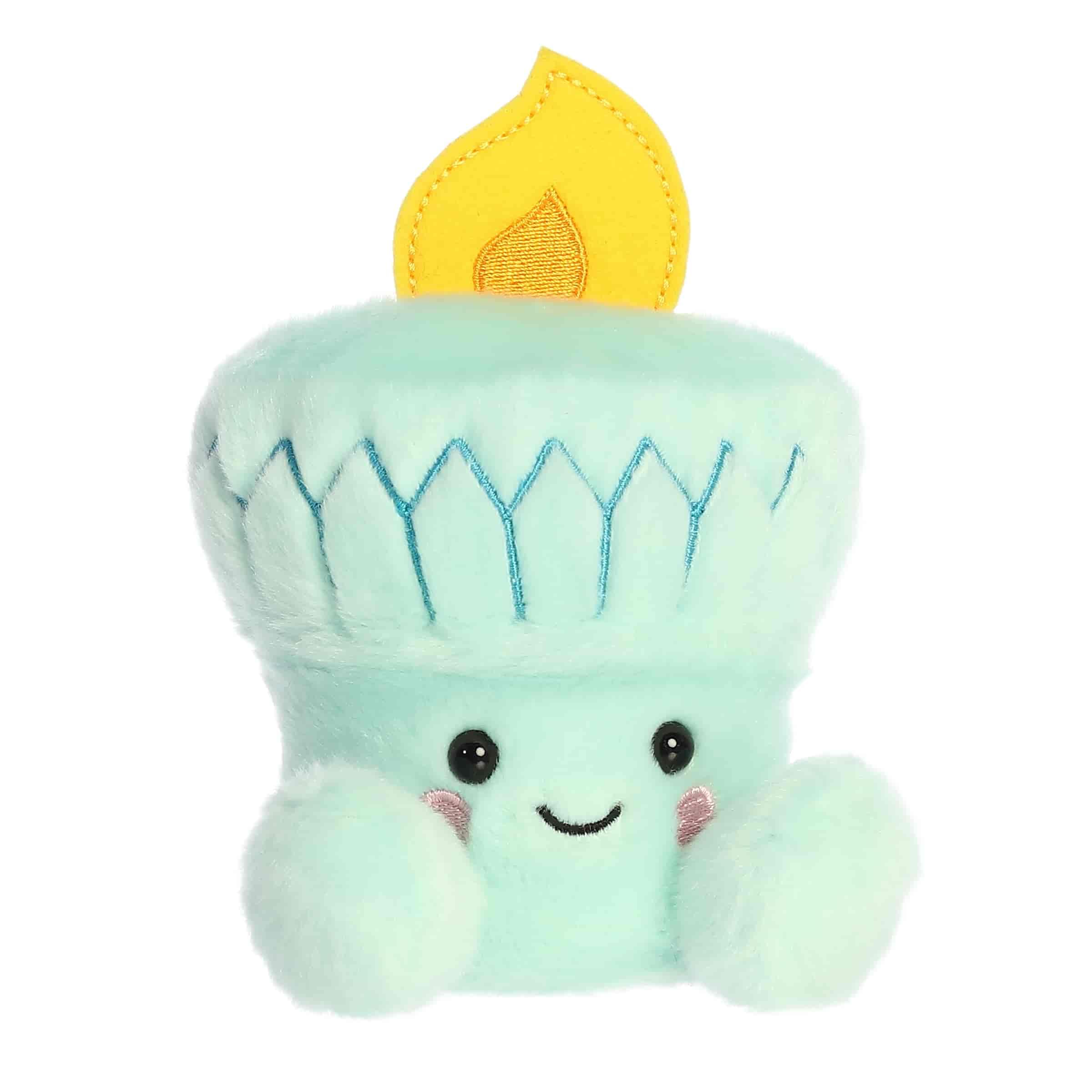 Aurora Adorable Palm Pals Republic Torch wypchane zwierzę - zabawny pluszowy pluszowy dla dzieci i dorosłych kolekcjonerów - idealny do dekoracji pokoi i prezentów urodzinowych - zielony 10 cm