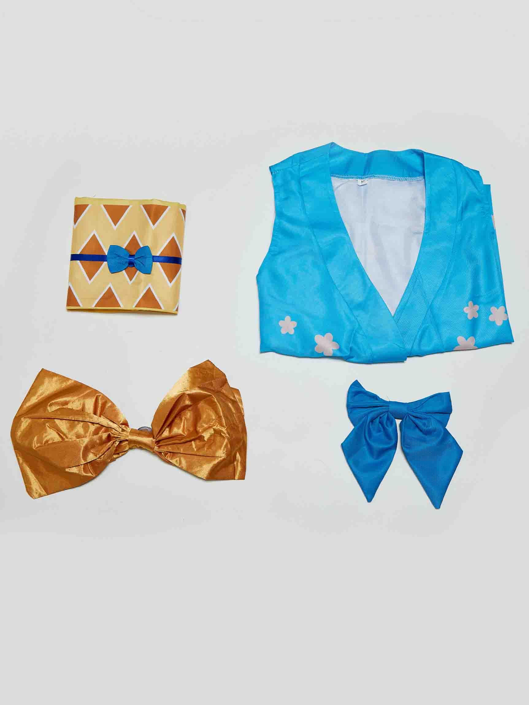 haikyuu Kimono da donna giapponese Anime Cosplay Costume Blu Vestito Set