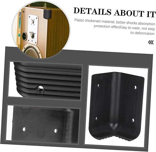 Miniatura 9 de SAFIGLE Protectores de esquina para altavoz, esquinas de cartón, esquinas para altavoces, guardias de esquina para altavoz, muebles de esquina,