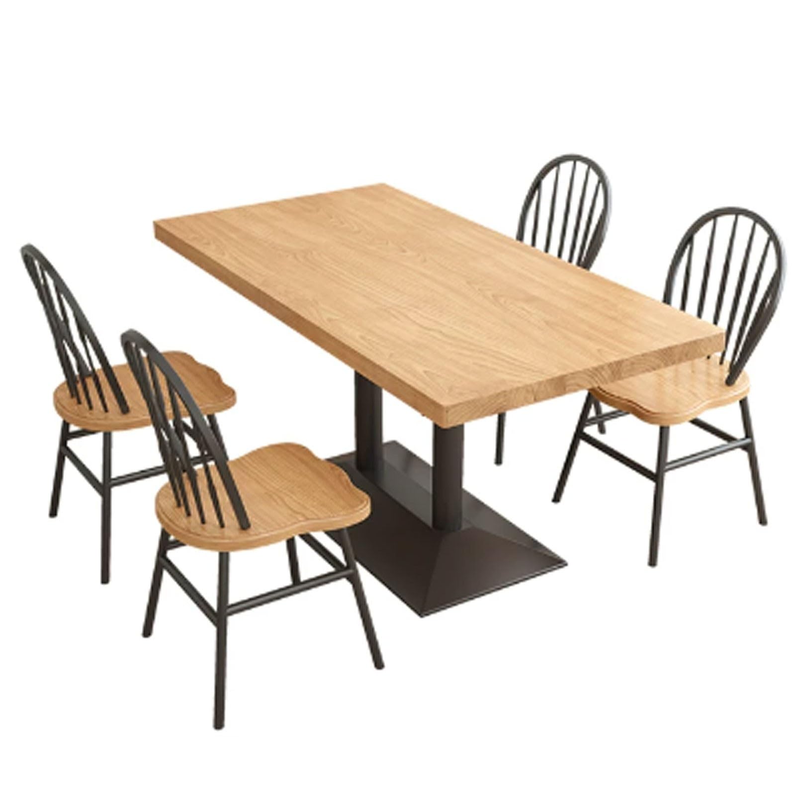 Mesa Comedor con Sillas 4, Mesa de Cocina con Sillas Moderna