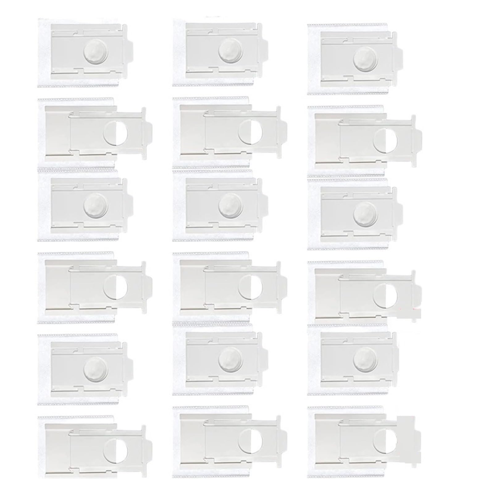 18 Uds bolsas de polvo for aspiradora, bolsa de filtro de polvo no tejida for aspiradora, bolsa de tela, Compatible con Samsung VCA-RDB95