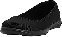 Skechers Women's Go Walk Lite Gem Walking Shoes - Lightweight Slip-On Flats with 5GEN Cushioning & Breathable Knit