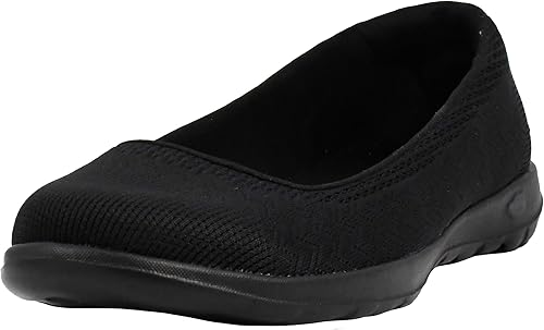 Skechers Go Walk Lite Womens Shoes Casual Comfort Black 5 - 1