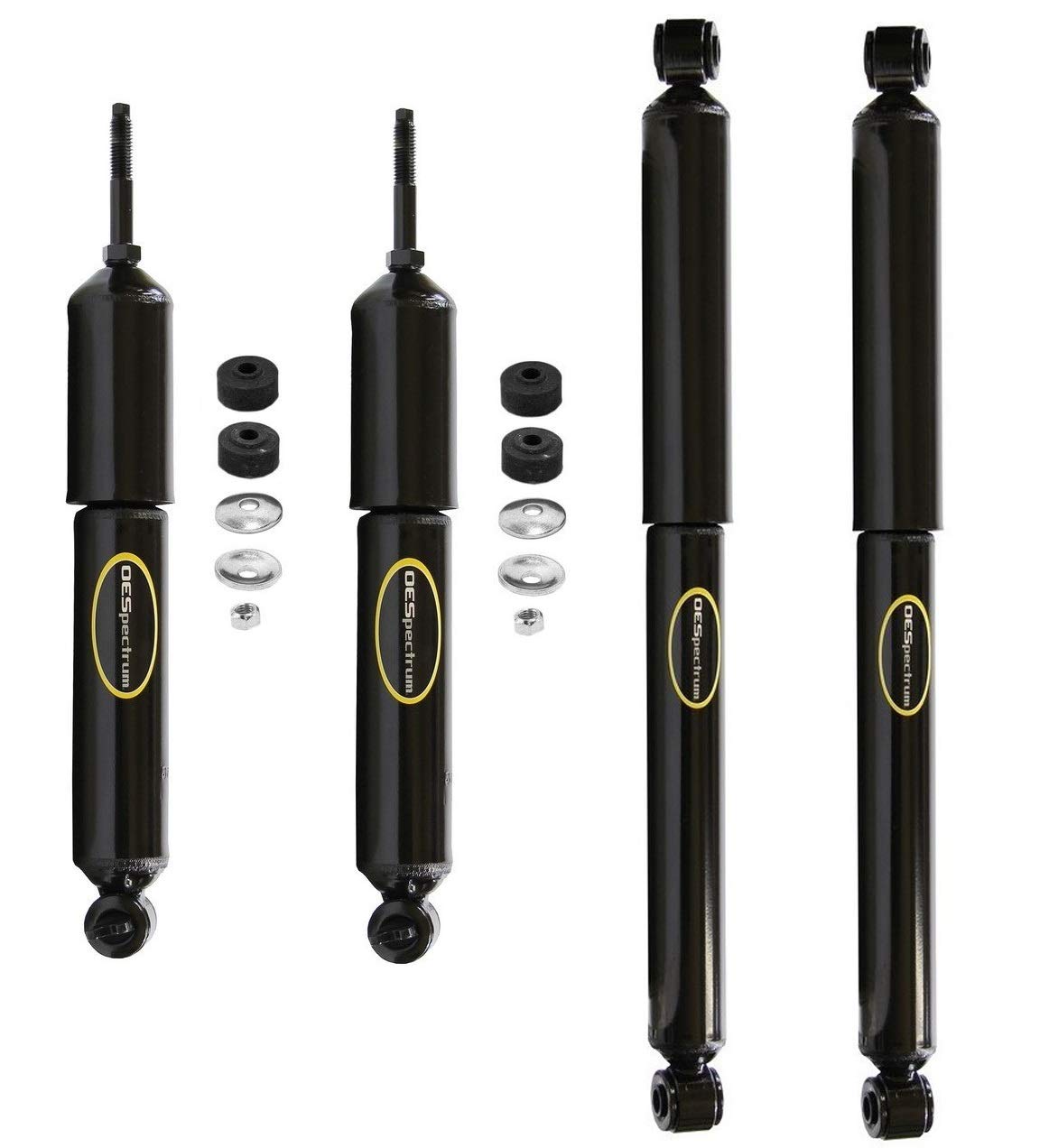 Amazon.com: Front & Rear Shock Absorbers Kit Monroe OESpectrum for